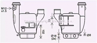 AVA QUALITY COOLING iv4137 -  Интеркулер